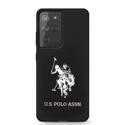 U.S. Polo Samsung Galaxy S21 Ultra Skal med Logo Svart
