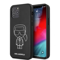 Karl Lagerfeld iPhone 12/iPhone 12 Pro Suojakuori Embossed Karl Musta