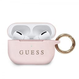 Guess AirPods Pro Kuori Logolla Vaaleanpunainen