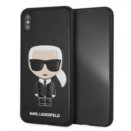 Karl Lagerfeld iPhone Xs Max Skal Hårdplast Ikonik Karl Svart