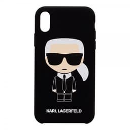Karl Lagerfeld iPhone Xr Cover Silikonee Karl Sort