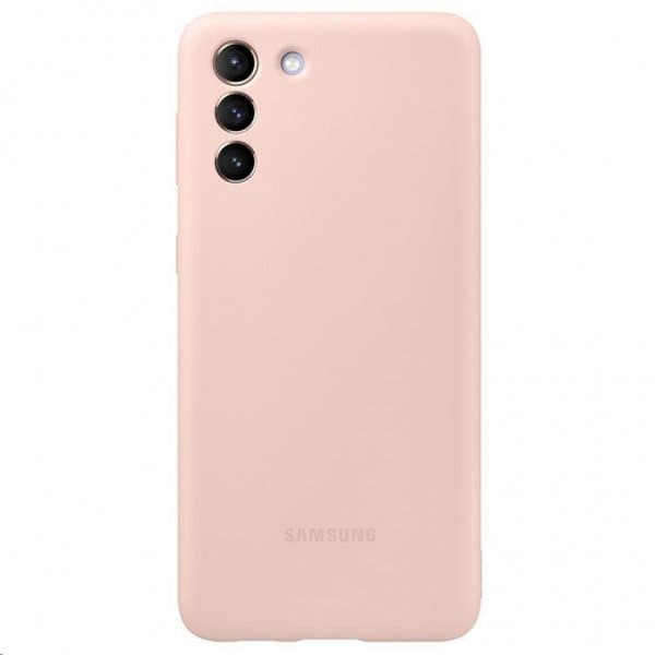 Samsung Original Galaxy S21 Plus Skal Silicone Cover Rosa