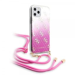 Guess iPhone 11 Pro Max Cover Gradient Cover Lyserød