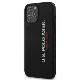 U.S. Polo iPhone 12 Mini Suojakuori Logolla Musta