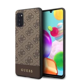 Guess Samsung Galaxy A41 Suojakuori Monogram Ruskea