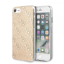 Guess iPhone 7/8/SE Cover Glitter Cover Guld