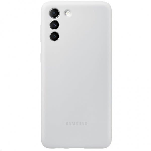 Samsung Original Galaxy S21 Skal Silicone Cover Ljusgrå