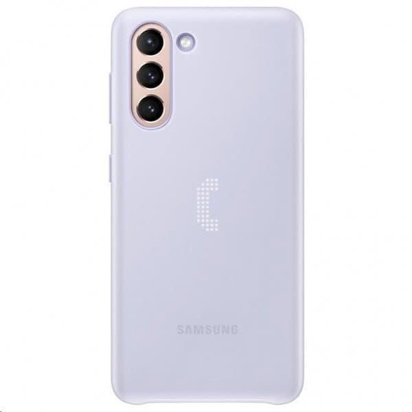 Samsung Original Galaxy S21 Plus Skal Smart LED Cover Violet