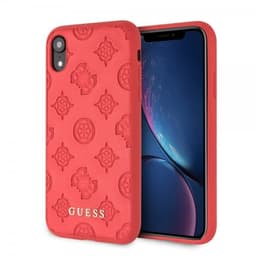Guess iPhone Xr Deksel Peony Rød