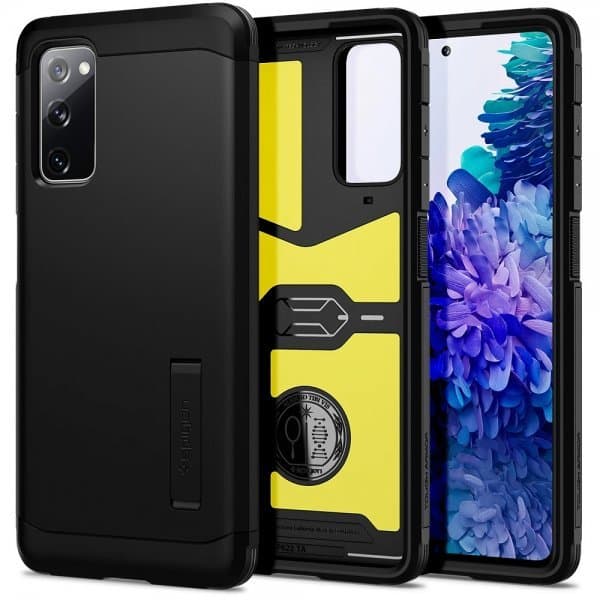 Spigen Samsung Galaxy S20 FE Skal Tough Armor Svart