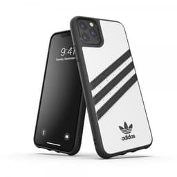 Adidas iPhone 11 Pro Max Suojakuori OR 3 Stripes Snap Case PU FW19 Valkoinen Musta
