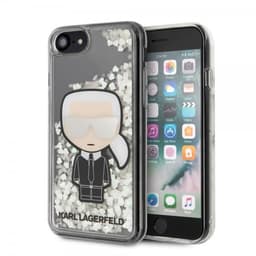 Karl Lagerfeld iPhone 7/8/SE Skal Glow In The Dark Silver