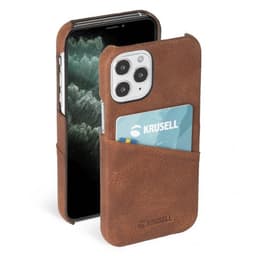 Krusell iPhone 12 Pro Max Deksel Sunne CardCover Vintage Cognac