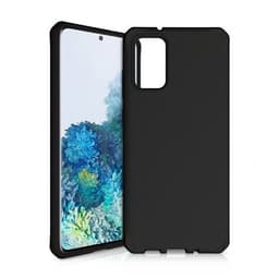 ItSkins Samsung Galaxy S20 Plus Suojakuori FeroniaBio Terra Musta