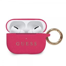 Guess AirPods Pro Deksel med Logo Magenta