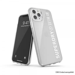 Superdry iPhone 12/iPhone 12 Pro Deksel Snap Case Clear Sølv