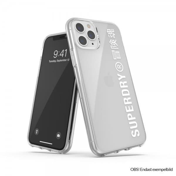 Superdry iPhone 12/iPhone 12 Pro Skal Snap Case Clear Silver