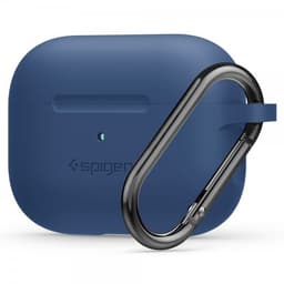 Spigen AirPods Pro Suojakuori Silicone Fit Deep Blue