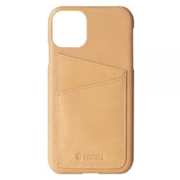 Krusell iPhone 11 Deksel Sunne CardCover Kortlomme Vintage Nude