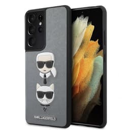 Karl Lagerfeld Samsung Galaxy S21 Ultra Kuori Saffiano Karl & Choupette Hopea