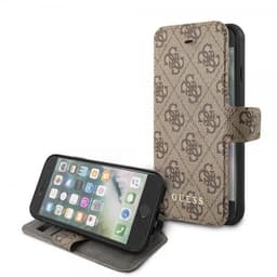Guess iPhone 7/8/SE Etui Monogram Brun