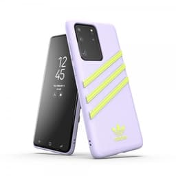 Adidas Samsung Galaxy S20 Ultra Deksel OR 3 Stripes Snap Case Lilla