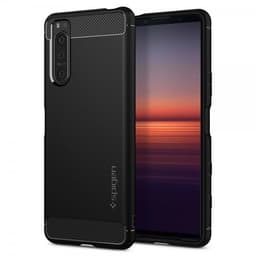 Spigen Sony Xperia 5 II Suojakuori Rugged Armor Matte Black
