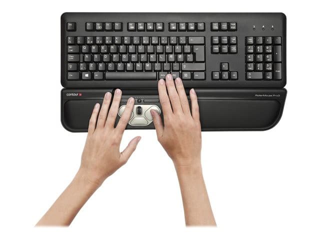 Contour RollerMouse PRO3 - rullemus - USB - svart