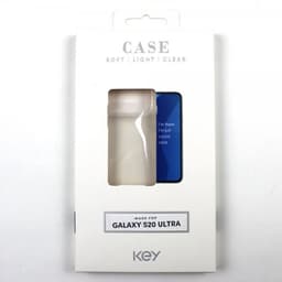 Key Samsung Galaxy S20 Ultra Kuori Soft Läpinäkyvä Kirkas