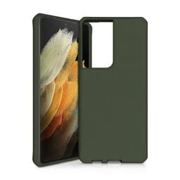 ItSkins Samsung Galaxy S21 Ultra Cover FeroniaBio Terra Kaki