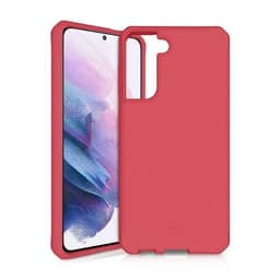 ItSkins Samsung Galaxy S21 Plus Cover FeroniaBio Terra Rød