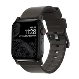 NOMAD Apple Watch 42/44mm/Apple Watch Ultra Ranneke Active Strap Musta/Mjaa Brown