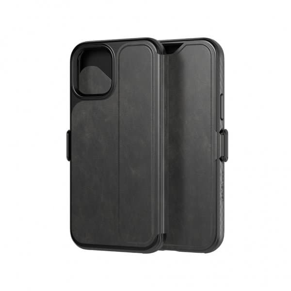 iPhone 12/iPhone 12 Pro Fodral Evo Wallet Smokey Black