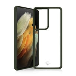 ItSkins Samsung Galaxy S21 Ultra Cover FeroniaBio Pure Kaki