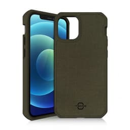 ItSkins iPhone 12 Mini Cover FeroniaBio Fiber Kaki