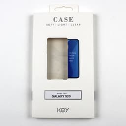 Key Samsung Galaxy S20 Kuori Soft Läpinäkyvä Kirkas