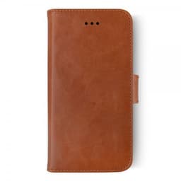 Key iPhone 7/8/SE Suojakotelo Premium Magnet Wallet Löstagbart Suojakuori Ruskea