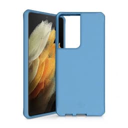ItSkins Samsung Galaxy S21 Ultra Cover FeroniaBio Terra Blå