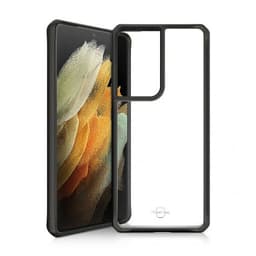 ItSkins Samsung Galaxy S21 Ultra Kuori FeroniaBio Pure Musta