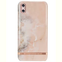 Richmond & Finch iPhone X etui (pink marmor)