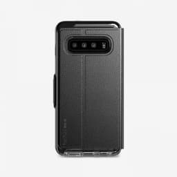 Samsung Galaxy S10 Plus Etui Evo Wallet PU-skinn Svart