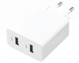 Sandstrøm USB Laddare med två uttag (4.8A)