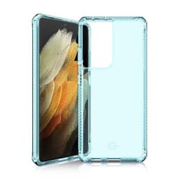 ItSkins Samsung Galaxy S21 Ultra Kuori Spectrum Clear Sininen