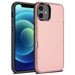 iPhone 12 Max -kotelo vaaleanpunaisella korttipaikalla