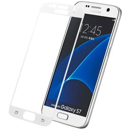 Sandstrøm Full Fit Glass Samsung Galaxy S7 (vit)