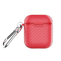 Airpods fodral - extra stöttåligt - röd