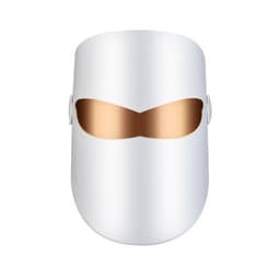 Ansiktsmaske med lysterapi 3 farger - Hvit / gull