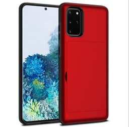 Samsung S20 Plus deksel med kortspor Rød