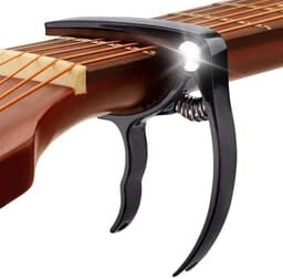 Universell gitarr capo - Svart