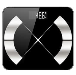 Digital personvåg med BMI-mätning - Svart